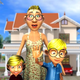 Snímky obrazovky (6) Virtual Super Granny 3D Game