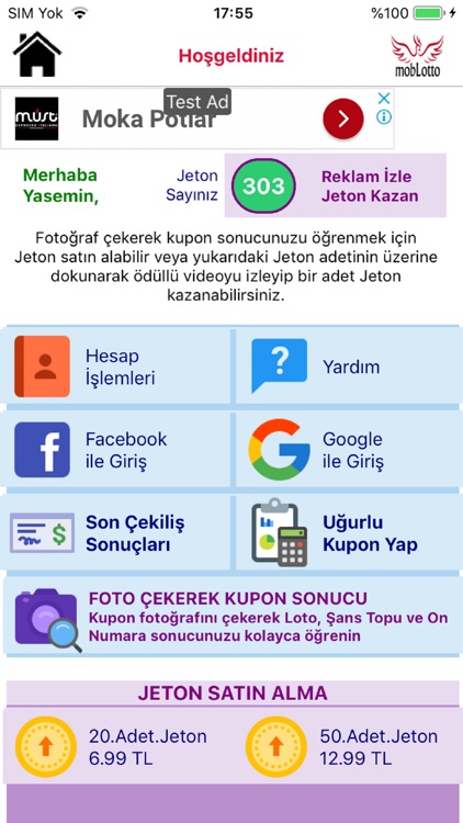 mobLotto, Loto, Şans Top Sonuç