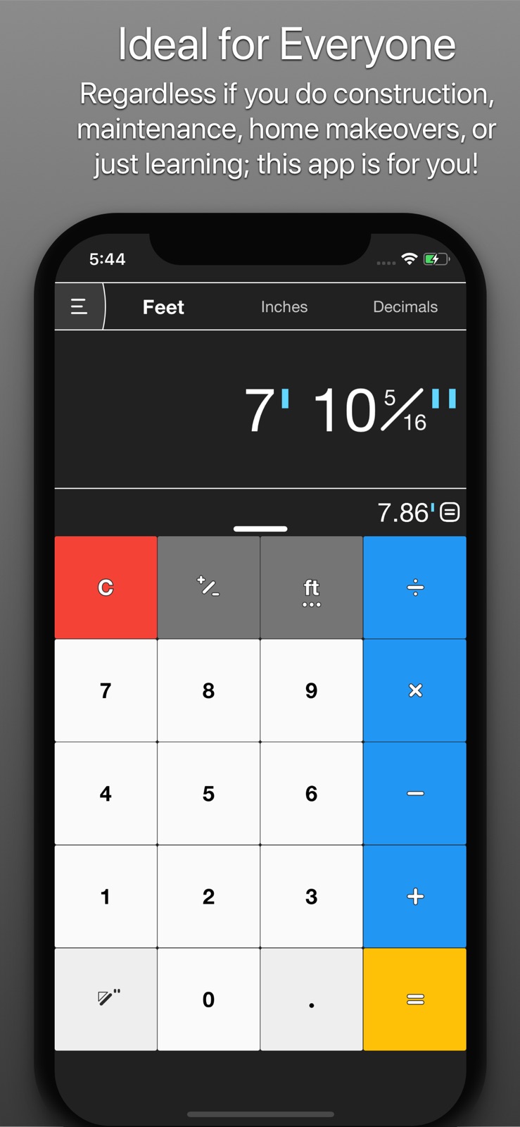 Workman's Calculator Pro iphone screenshot 4