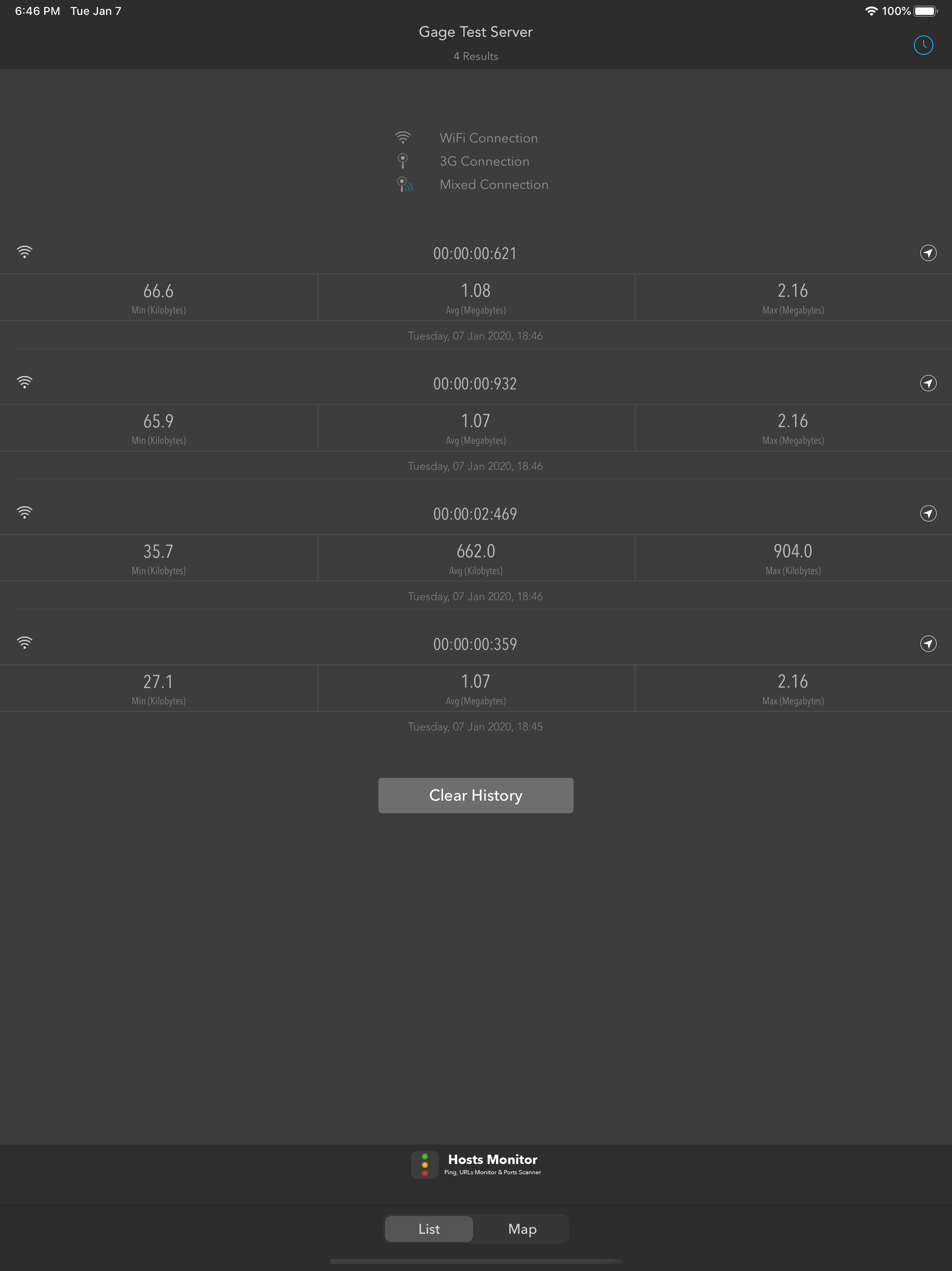 Gage: Network Speed Utility screenshot 7