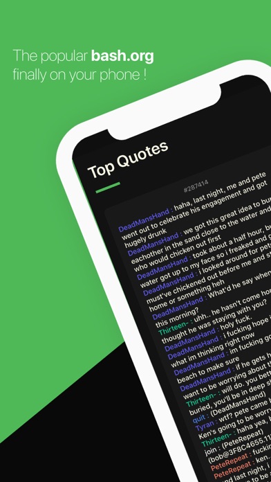 Screenshot #1 pour Bash Quotes Reader