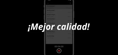 Botón de grabación de voz