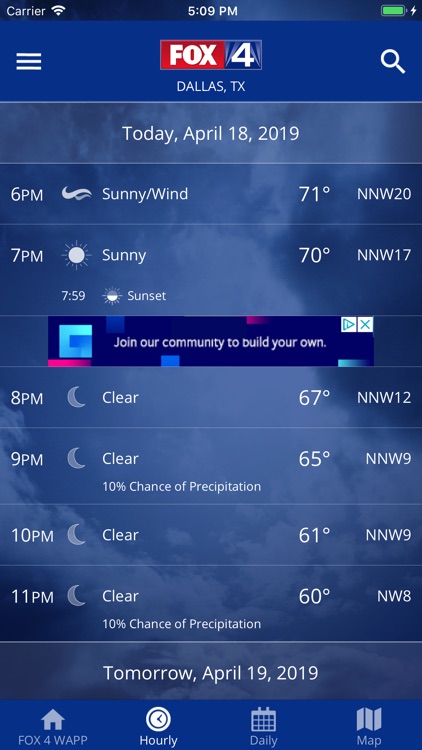 FOX 4: DFW WAPP - Weather