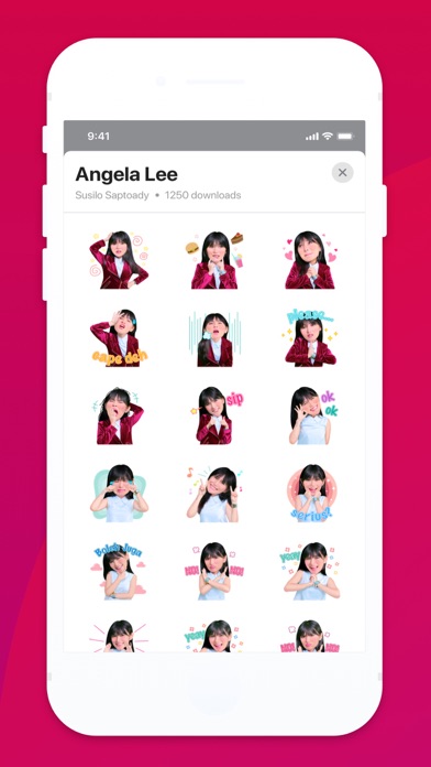 Vidio Stickers for WhatsAppのおすすめ画像3