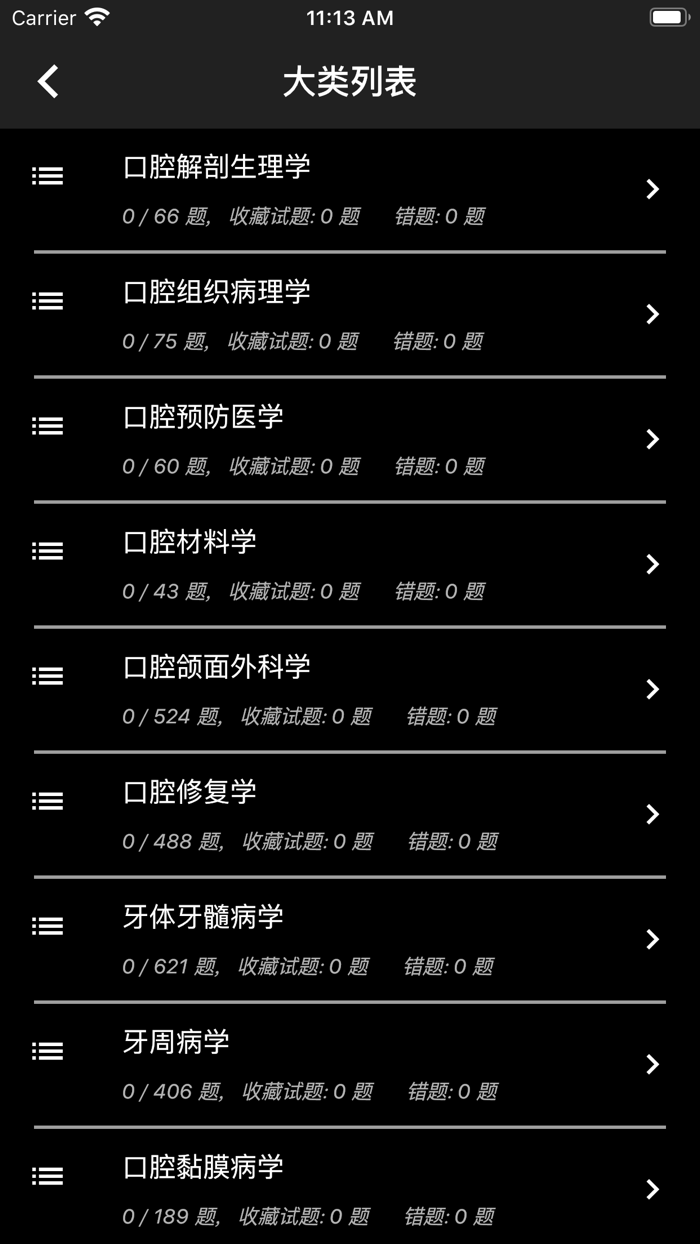 口腔执业医师题集