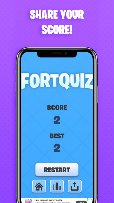 FortQuiz Trivia for Fortnight! screenshot 4