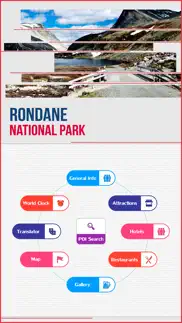 rondane national park tourism iphone screenshot 2