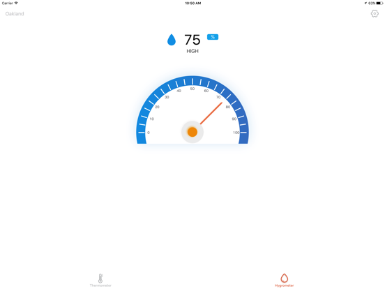 Screenshot #5 pour Thermomètre et hygromètre