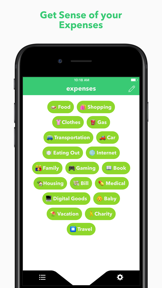 ExpenseApp Lite screenshot