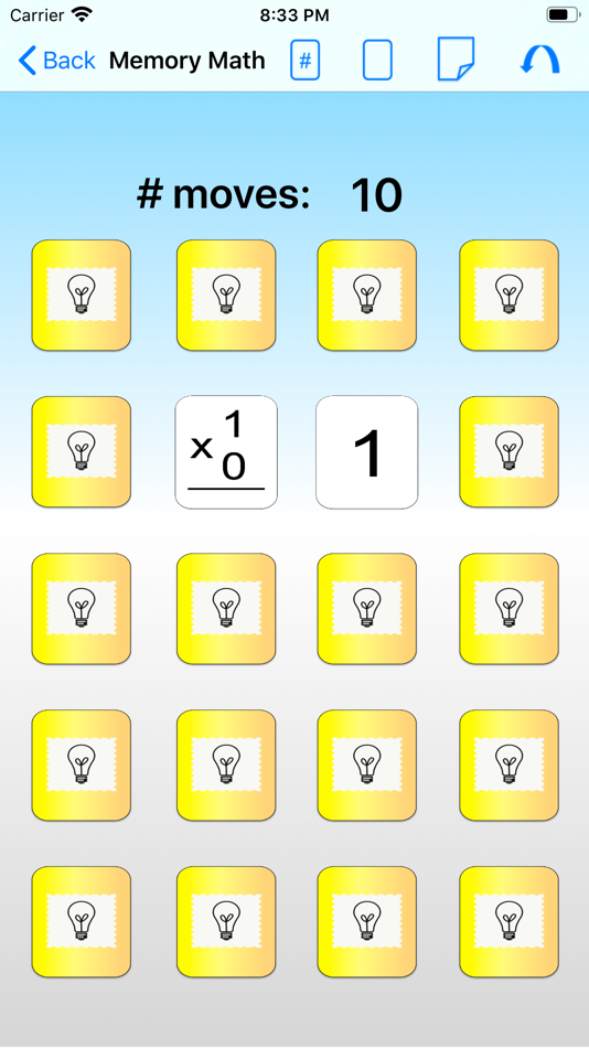 #6. Memory Math: +, -, x, / (iOS) 由: Sigma Sky, LLC