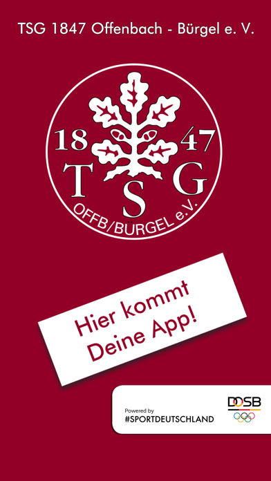 TSG Offenbach - Bürgel e. V. Screenshot