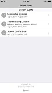 mulesoft conferences iphone screenshot 3