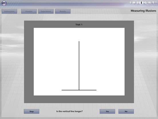 Screenshot #5 pour iNSIGHT Measuring Illusions