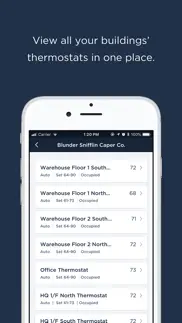 ecobee smartbuildings iphone screenshot 1
