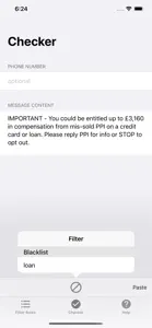 MessageFilter Pro screenshot #3 for iPhone