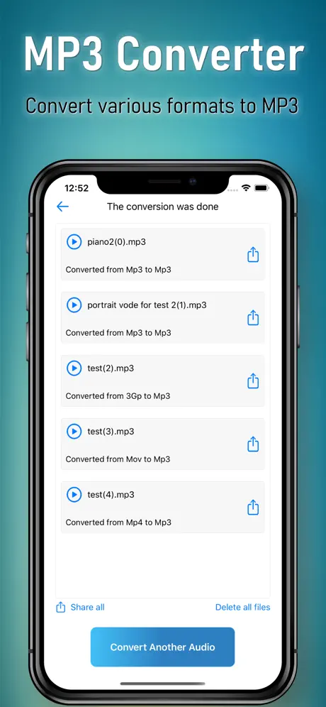 Audio Converter - Convert MP3