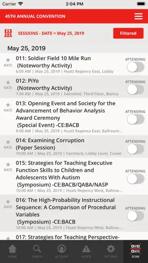 ABAI Events screenshot 2