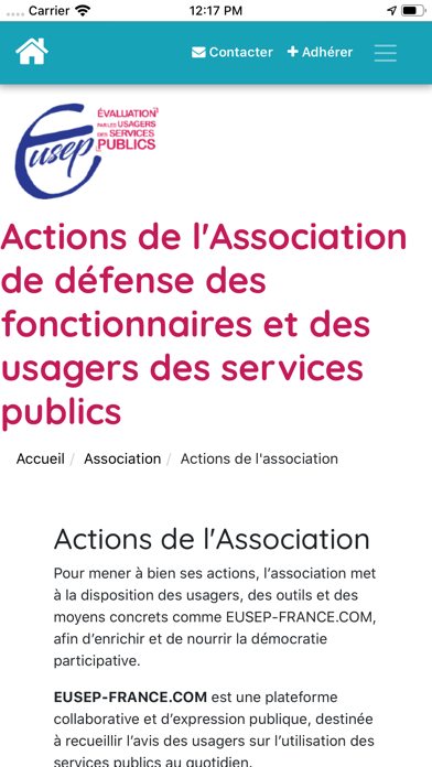 Screenshot #3 pour EUSEP FRANCE