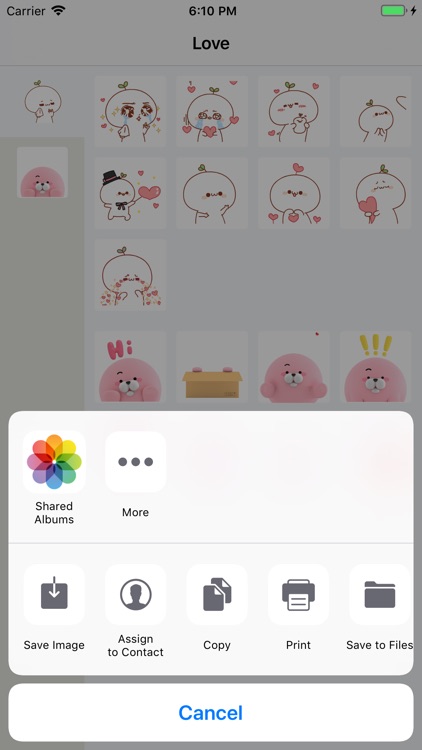 Love Emoji - Stickers