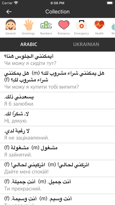 Screenshot #2 pour Arabic Ukrainian Dictionary