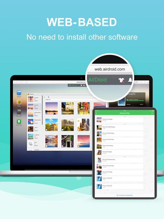 ‎AirDroid - File Transfer&Share Screenshot