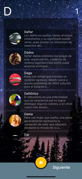 Game screenshot Sueños y sus significados apk