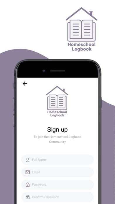 Homeschool Logbook Screenshot