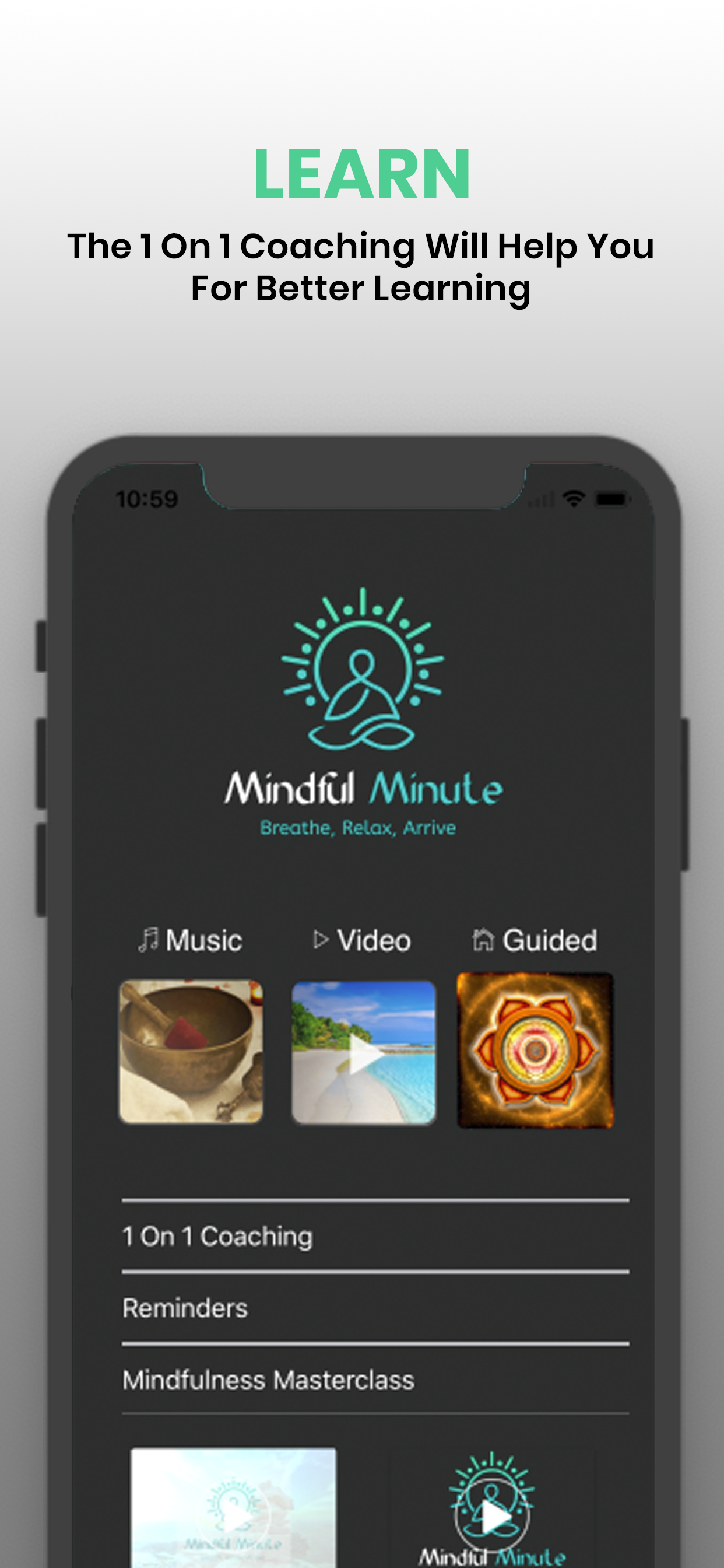 Mindful Minute App