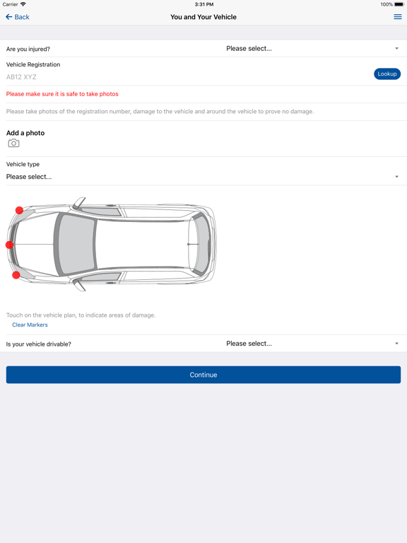 Screenshot #6 pour Centor Insurance Claims App