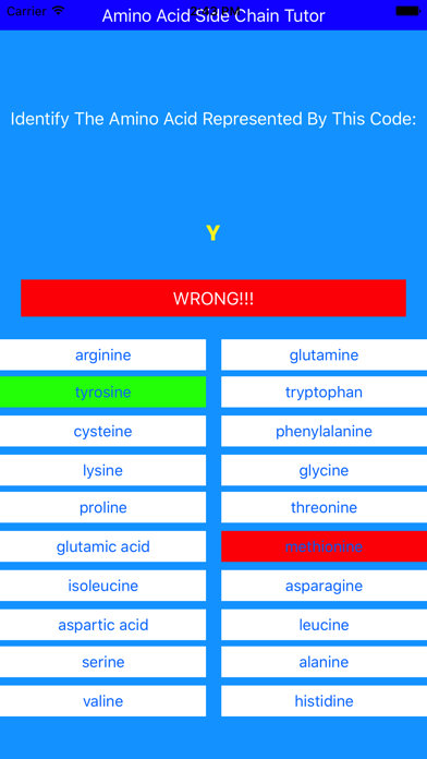 How to cancel & delete Amino Acid Side Chain Tutor from iphone & ipad 4