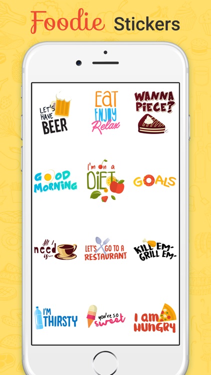 Foodie Stickers Fun