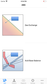 Graphical Arterial Blood Gas screenshot