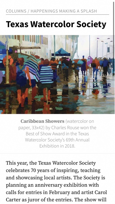 Watercolor Artist Magazine Screenshot