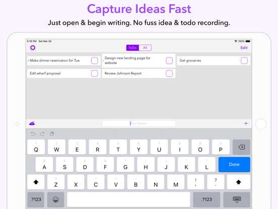 Screenshot #2 for Notions Task Manager