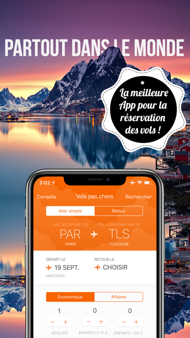 Screenshot #3 pour Vols les moins chers – France