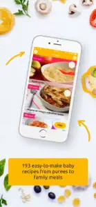 Baby weaning and recipes screenshot #1 for iPhone