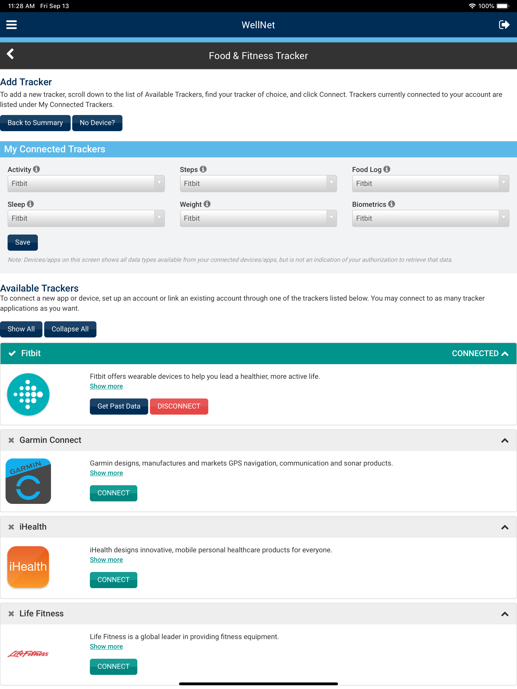 WellNet screenshot 6