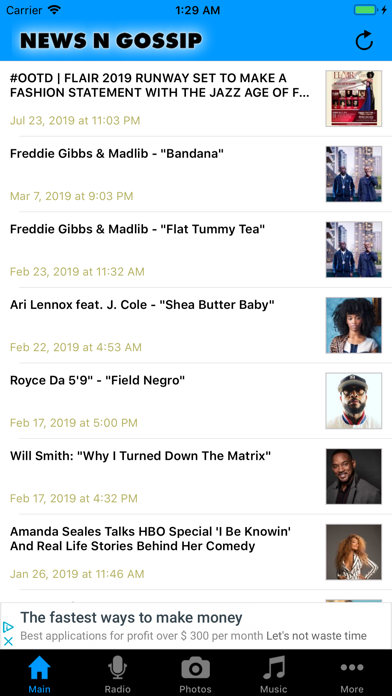 Screenshot #2 pour BV News n Gossip