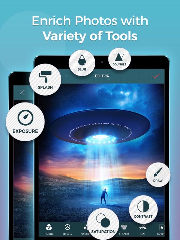 Screenshot #5 pour Photo Editor ◦◦