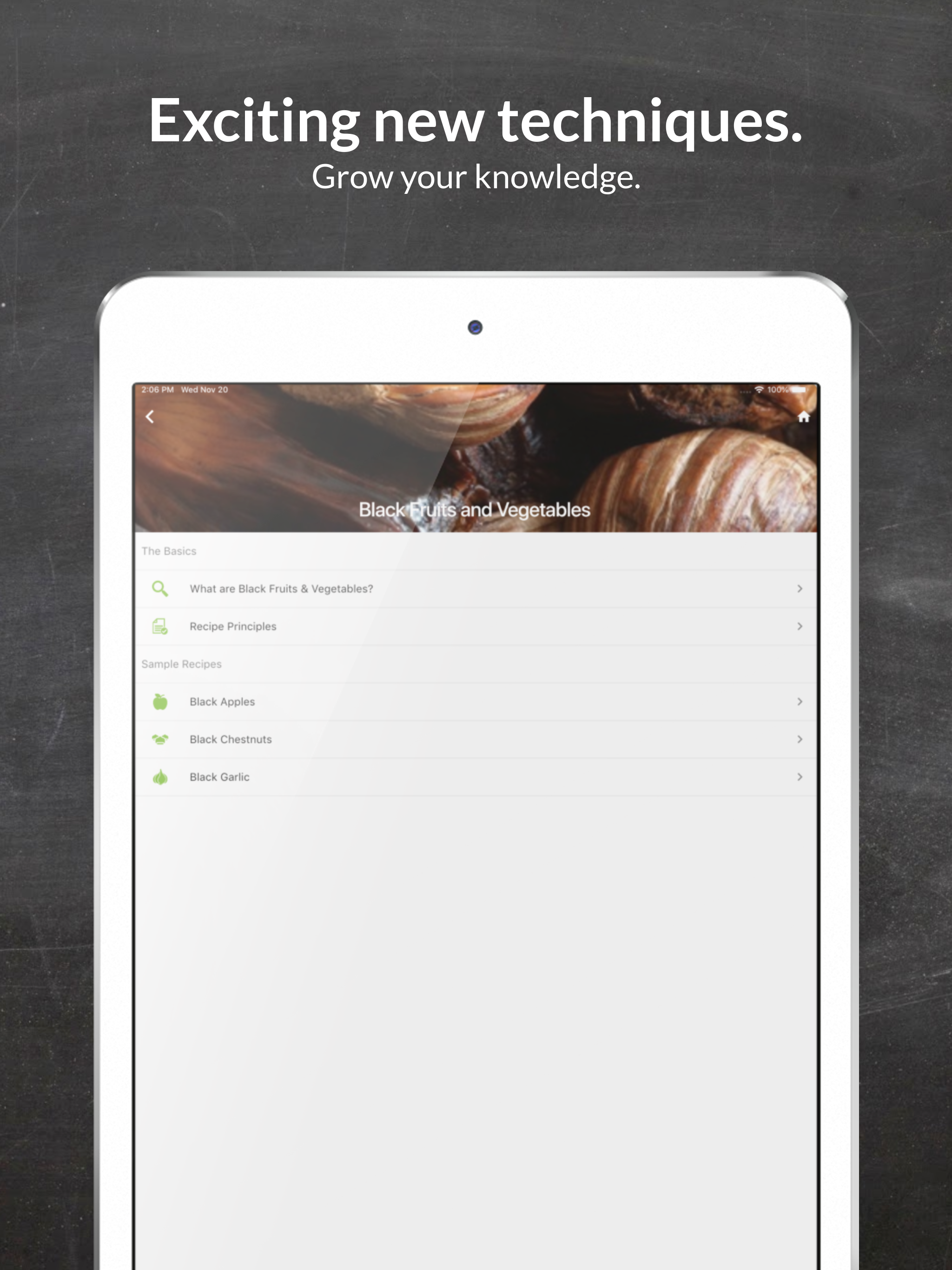 Tastelab: Cooking Knowledge