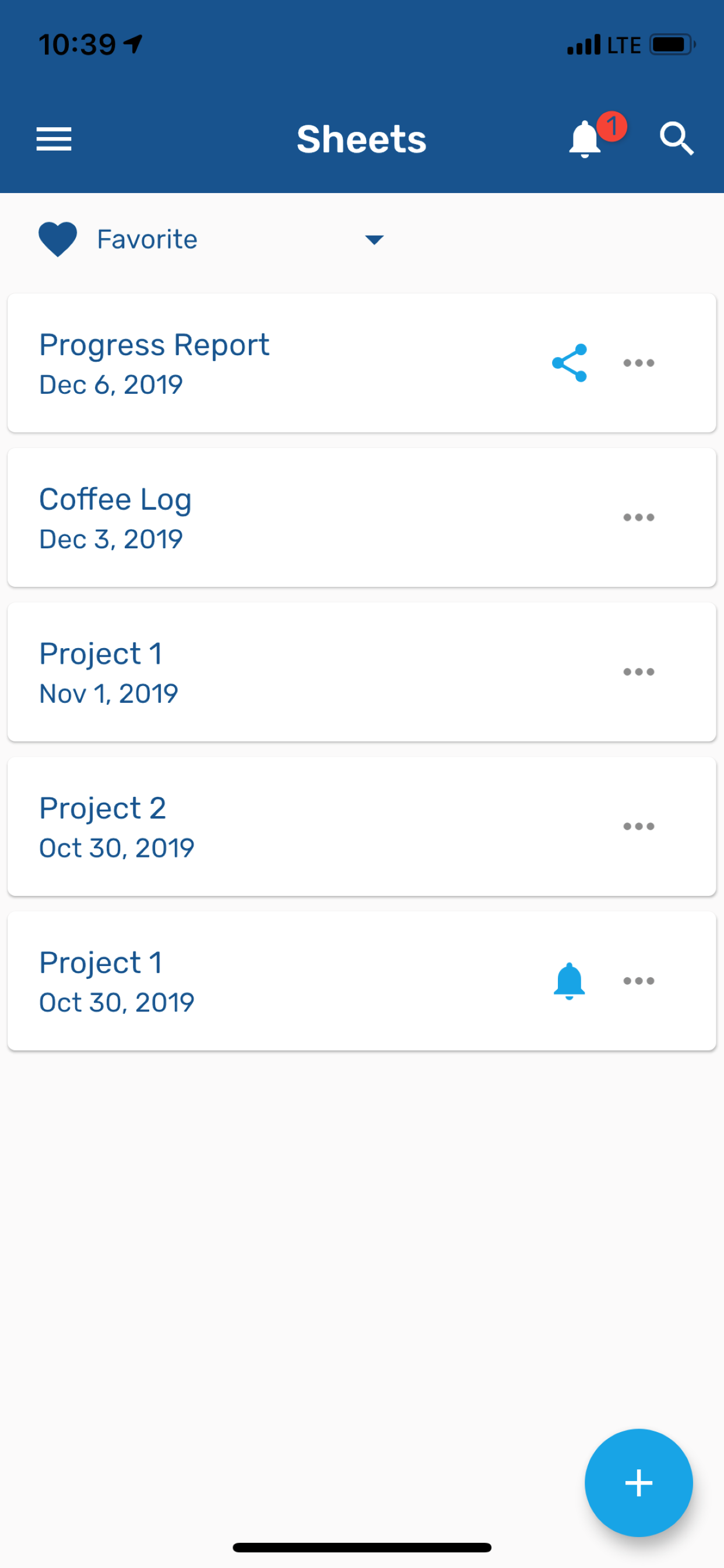 WerkSheets: Data Management