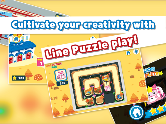 Robocar Poli: LinePuzzle Funのおすすめ画像7