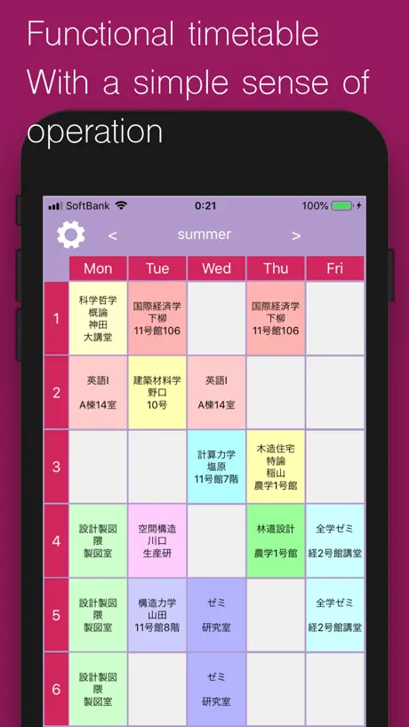 Class Time Table - MyClassTime
