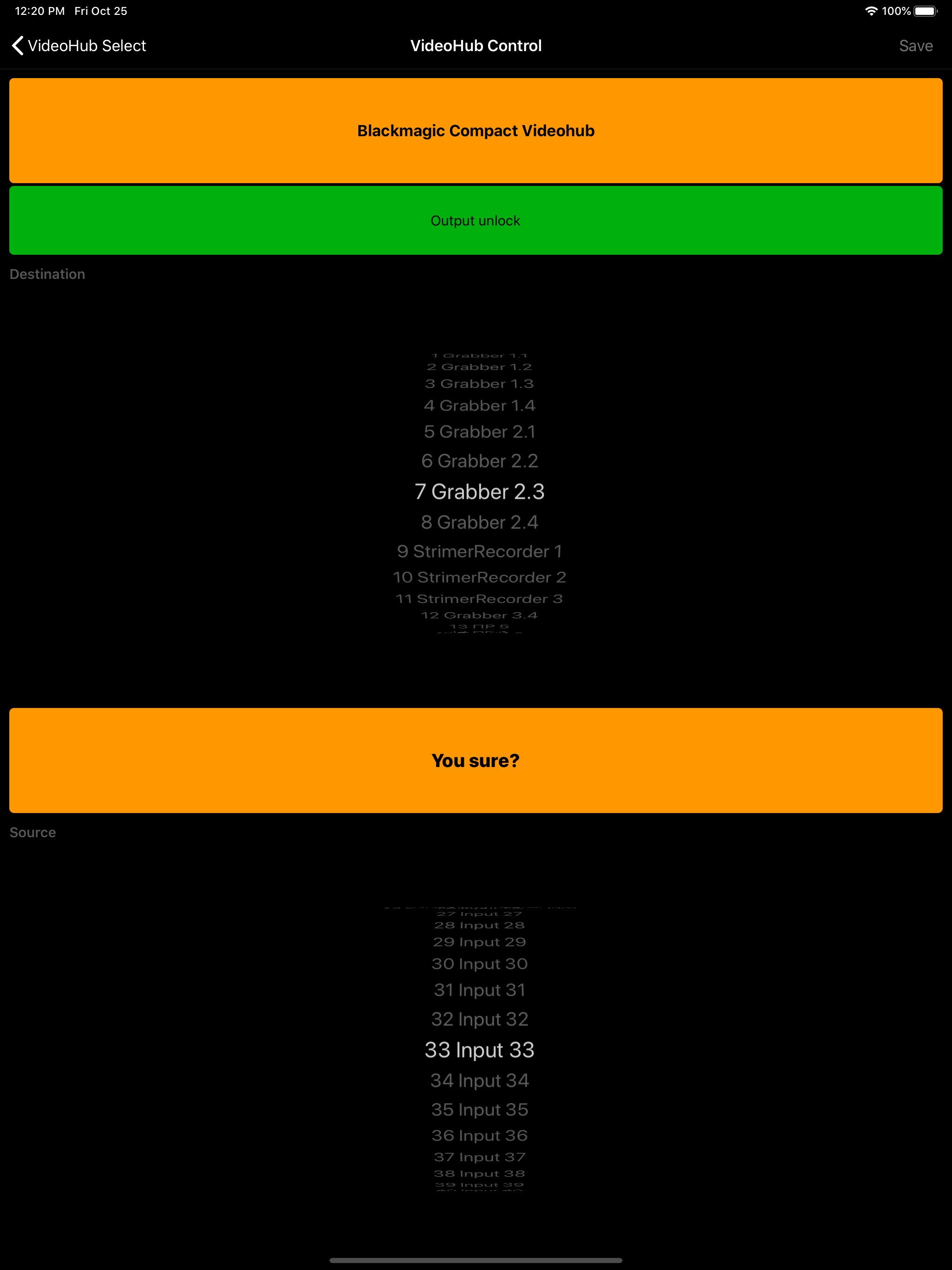VideoHubControl screenshot 12