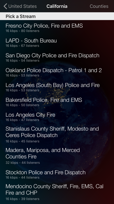 Police Scanner Radio Pro (Music & News Stations) Screenshot 10