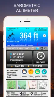 altimeter gps & barometer iphone screenshot 3