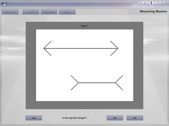 Screenshot #4 pour iNSIGHT Measuring Illusions