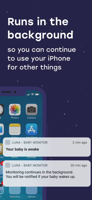 ‎Luna - Baby Monitor with Video Screenshot
