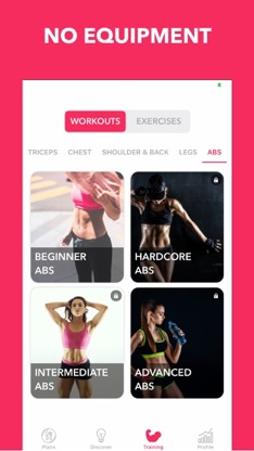Easy Home Workout Women NO GYM screenshot 5