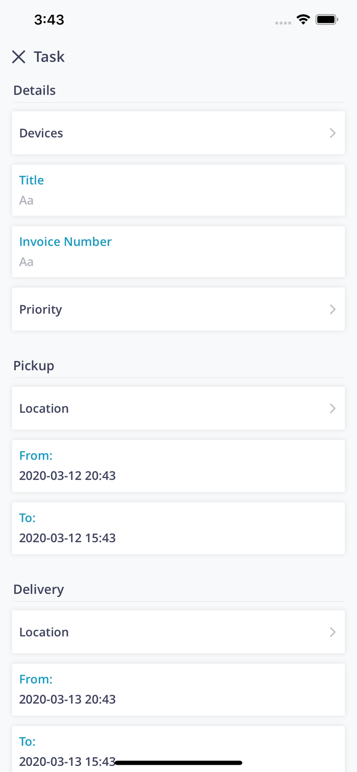 Trackpro Client